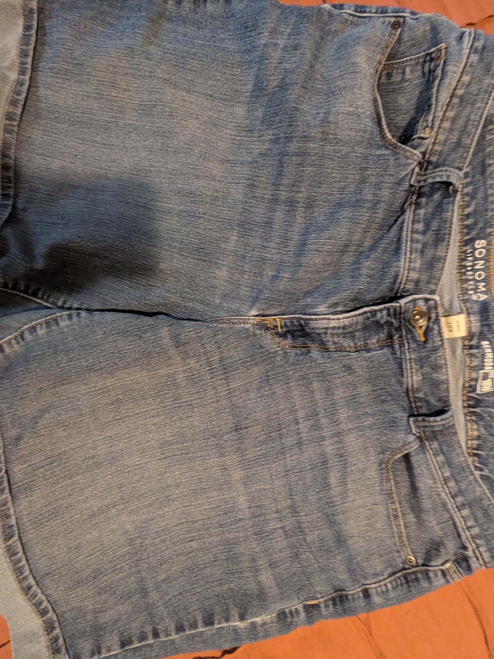 Sonoma Light Wash Blue Relaxed Fit Women’s Jeans Shorts